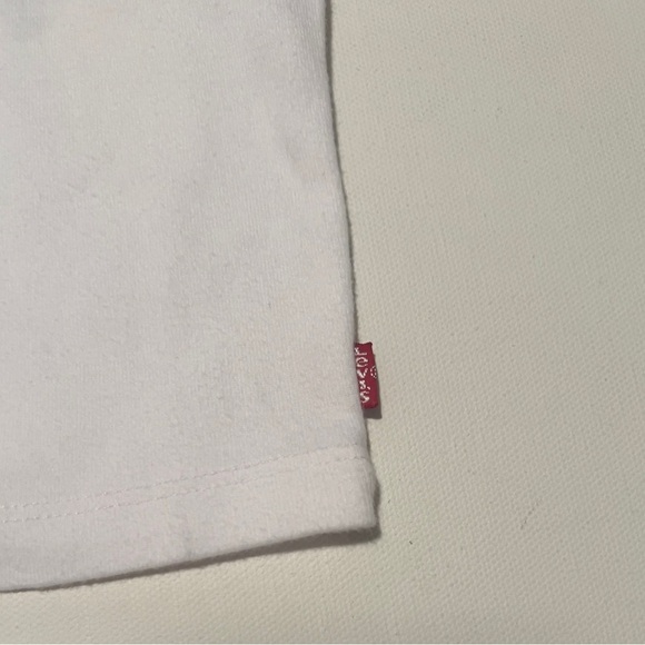 NWT Levi's Women ORACLE SHRUNKEN RINGER T-SHIRT Size Small Petite (E2) - Picture 6 of 7